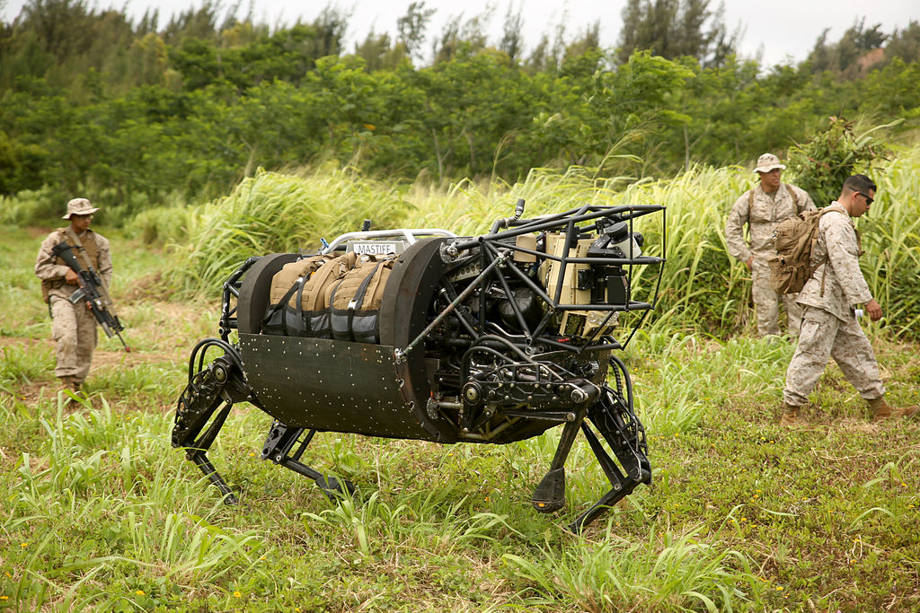 Marines' LS3 mule too loud for real-world combat Technica