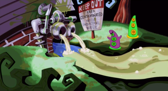 <em>Day of the Tentacle</em> remaster footage was shown at PlayStation Experience.