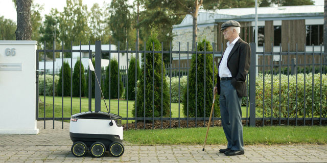 Autonomous six-wheeled delivery robots will appear in London next year