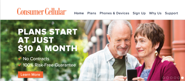 Consumer Cellular Cell Phones & Plans