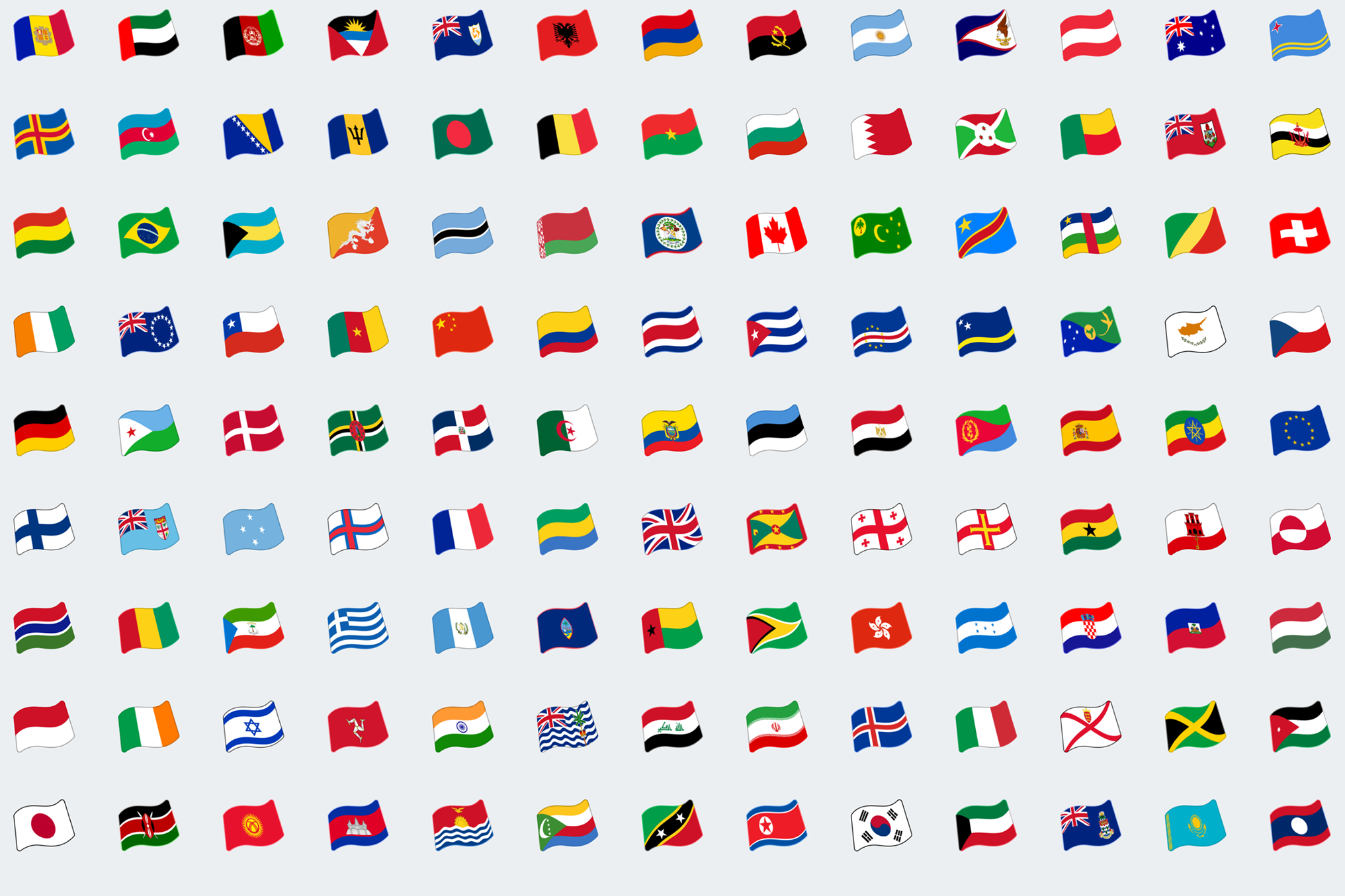 Флаг дагестана эмодзи