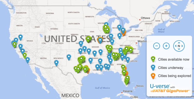 AT&T bringing gigabit fiber to LA and dozens of other metro areas | Ars ...