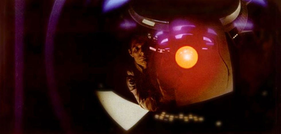 HAL 9000 in the film <em>2001</em>.