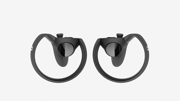 Oculus' latest Touch controller image doesn't look much different than the model we tried out in June.