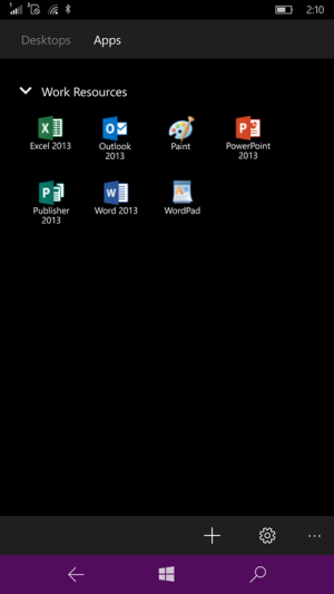 New Remote Desktop client could almost make me a Continuum believer ...