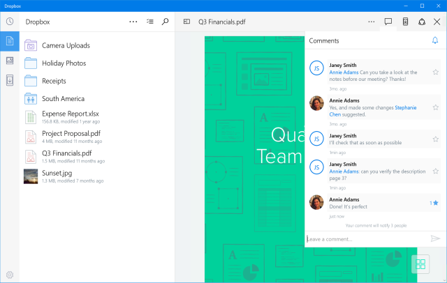 Dropbox S New Windows 10 App Shows The Highs And Lows Of The Platform Ars Technica