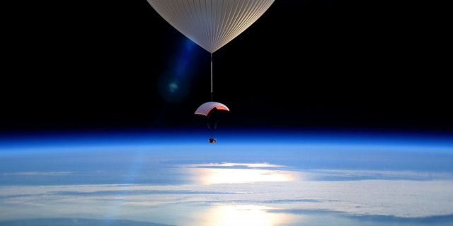 Who wouldn't want to see space from the comfort of a balloon capsule?