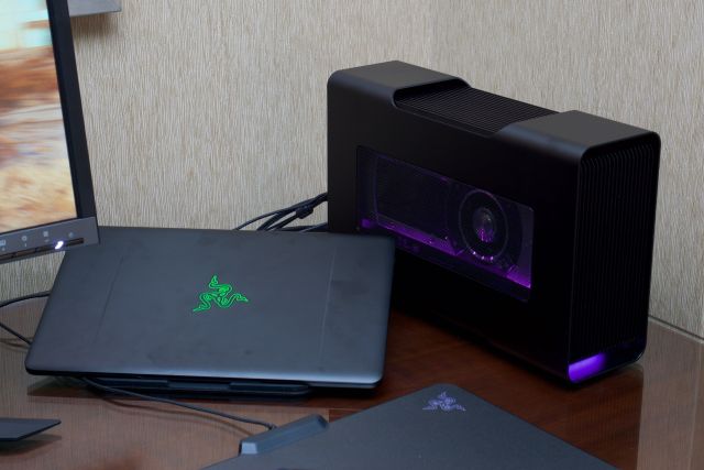 Razer's external GPU enclosure is the first in what promises to be a wave of new, interesting Thunderbolt 3 accessories.