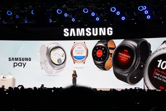 You'll soon be able to pay using Samsung Pay and NFC from the smartwatches.