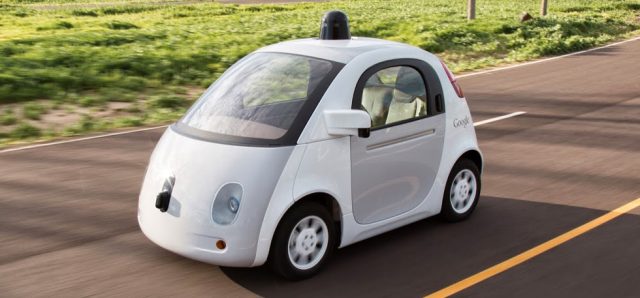 In Google's (now Waymo's) custom-built cars, everything is more integrated. The black radar sensors live in the 