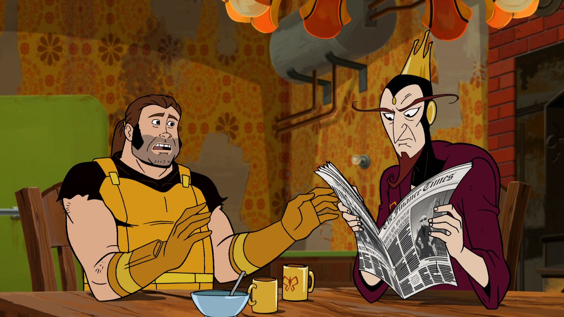 Just upset that Venture Bros got cancelled for stuff like this