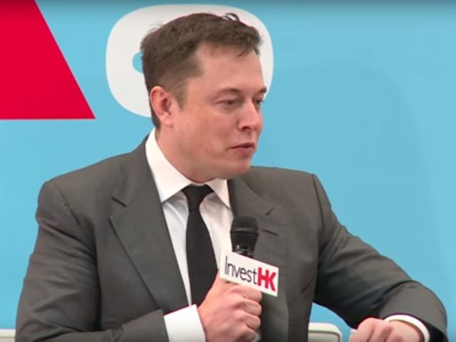 Elon Musk, SpaceX chief executive, at the StartmeupHK Festival in January.