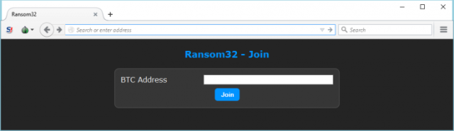 Sign up to extort hapless Windows users over Tor for mere Bitcoins a month!