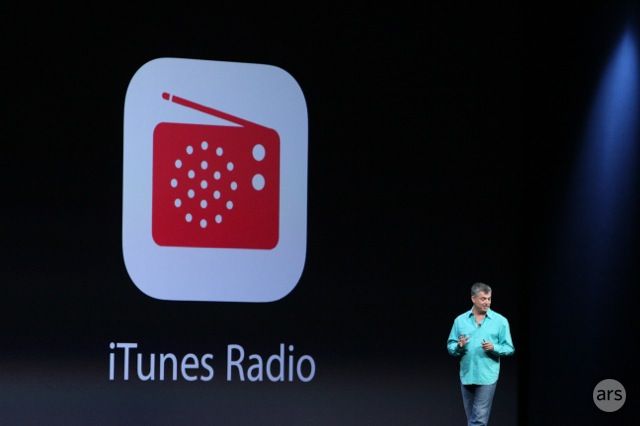 Eddy Cue announces iTunes Radio at WWDC back in 2013.