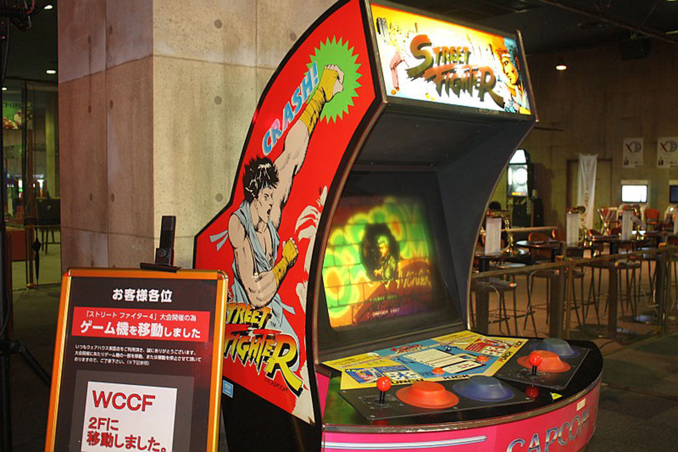 super street fighter 2 arcade cabinet