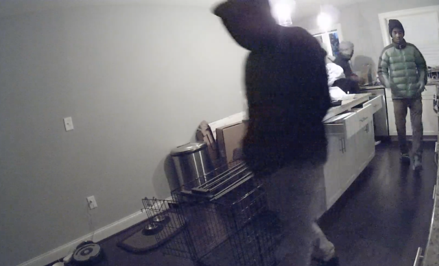 A Nest video screen grab of a November 22 burglary led to one teen's arrest—and the online hunt for others.