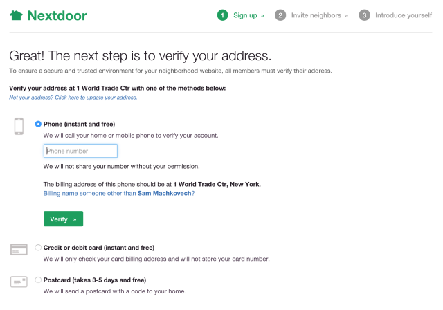 If you want to join NextDoor.com, you'll need to provide proof of identity in one of these three ways. A reporter is alleging that using such a restricted forum to host official police correspondence with citizens may violate Washington State law.
