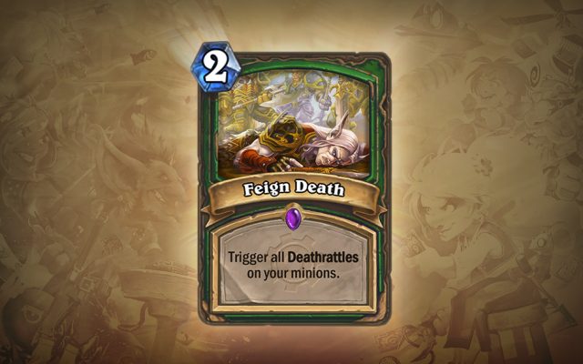 You see, because Blizzard is "killing" off cards when it doesn't need to. Eh? Oh, forget it...