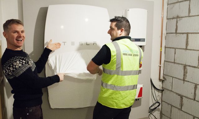 The UK’s first Tesla Powerwall has been installed in Wales