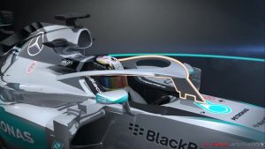 This is what the cockpit halo will look like.