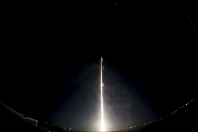 A United Launch Alliance Atlas V rocket launches NASA’s Magnetospheric Multiscale spacecraft in March, 2015, from Florida. 