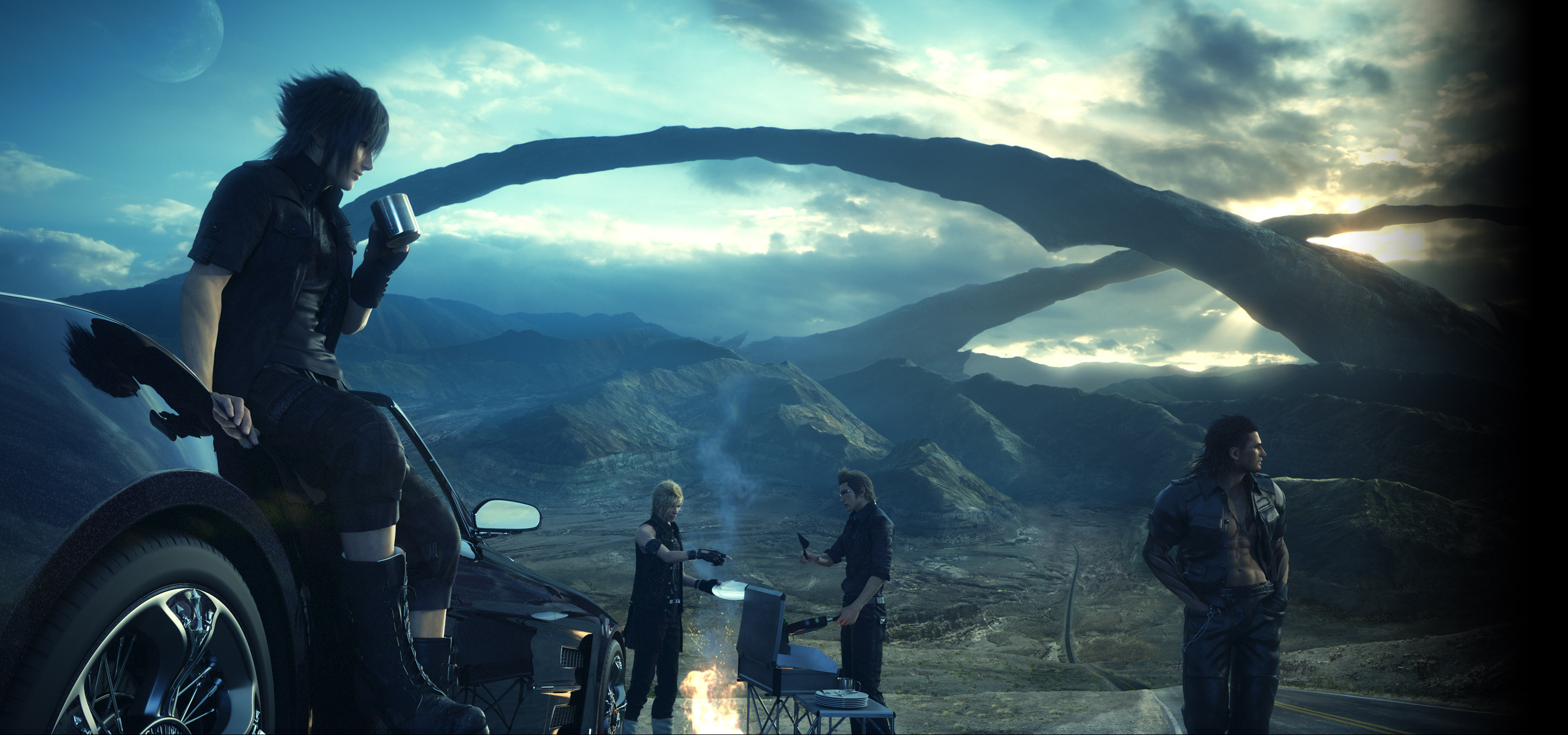 Experience Epic Battles in Brotherhood: Final Fantasy XV