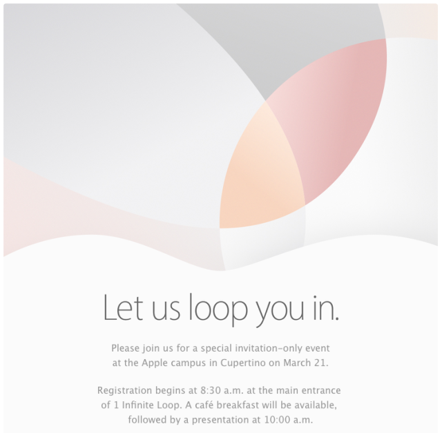 Liveblog: Apple’s March 21 iPhone and iPad event