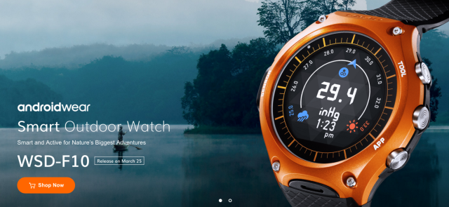 Casio android online smartwatch