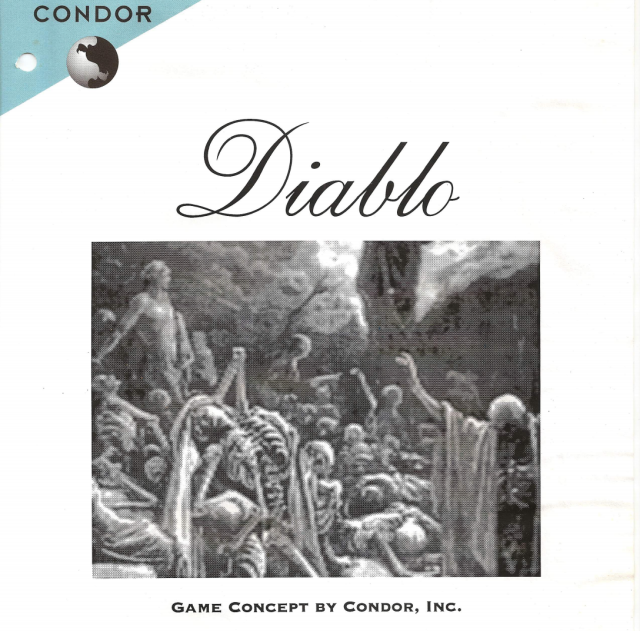 <em>Diablo</em>'s original pitch document.