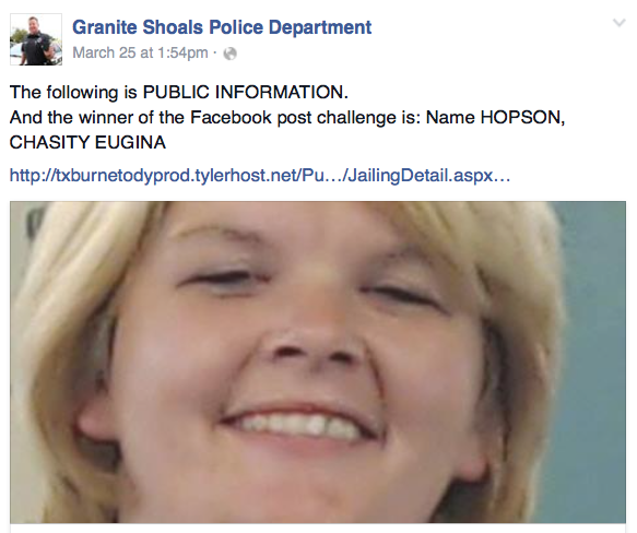 Texas cops joke on Facebook about Ebola-tainted meth and net one arrest ...
