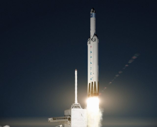 SpaceX intends to launch Dragon spacecraft to Mars with its Falcon Heavy rocket.