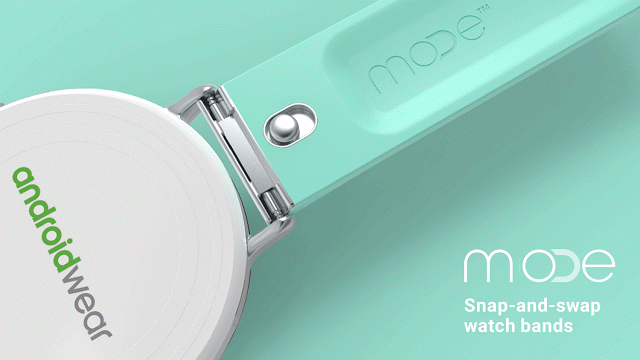 Slide the button and remove the watchband. Simple!