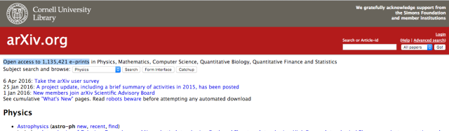 Just open access to +1.1 million papers, nbd.