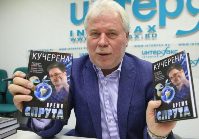 Edward Snowden's attorney in Russia, Anatoly Kucherena, has written a novel called <em>Time of the Octopus</em> about an American intelligence agent who is modeled on Snowden.