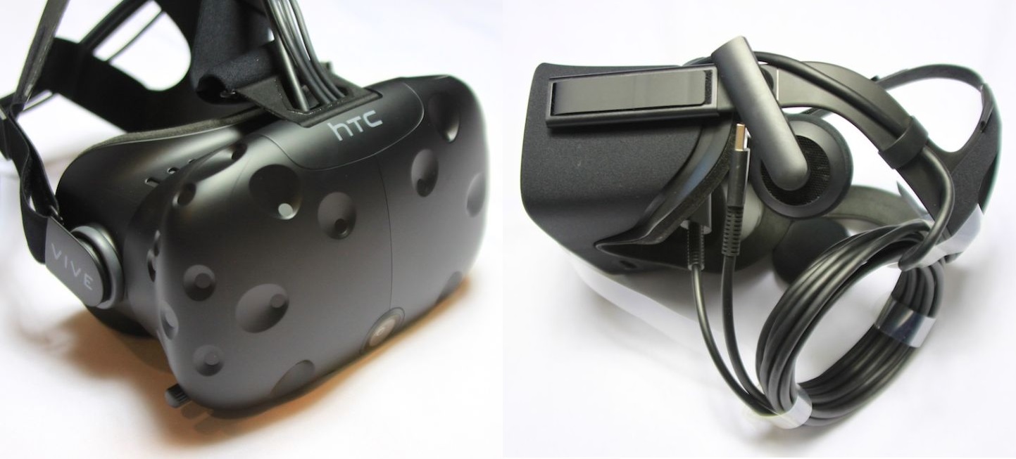 difference between oculus rift and htc vive