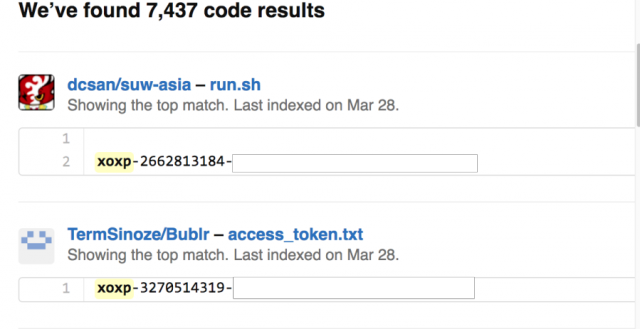 Hacking Slack accounts: As easy as searching GitHub