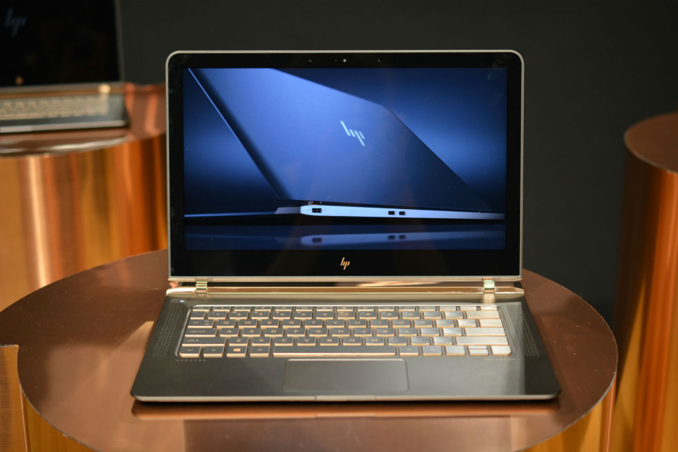 HP goes for bling with new super-thin, copper-accented Spectre notebook