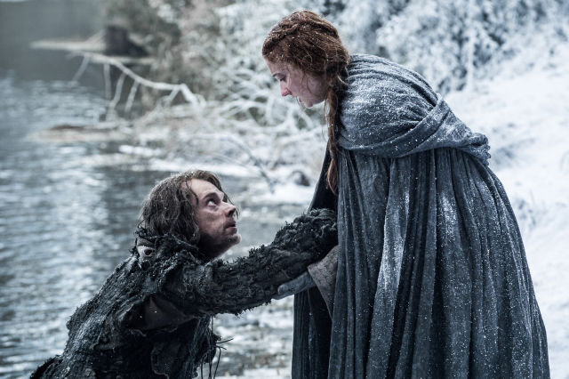 Theon and Sansa probably move forward the most in this week's premiere.
