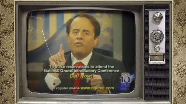 Mike Milin appearing in one of NGC's infomercials.