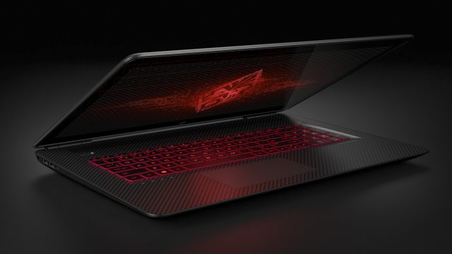 17.3" HP Omen laptop.