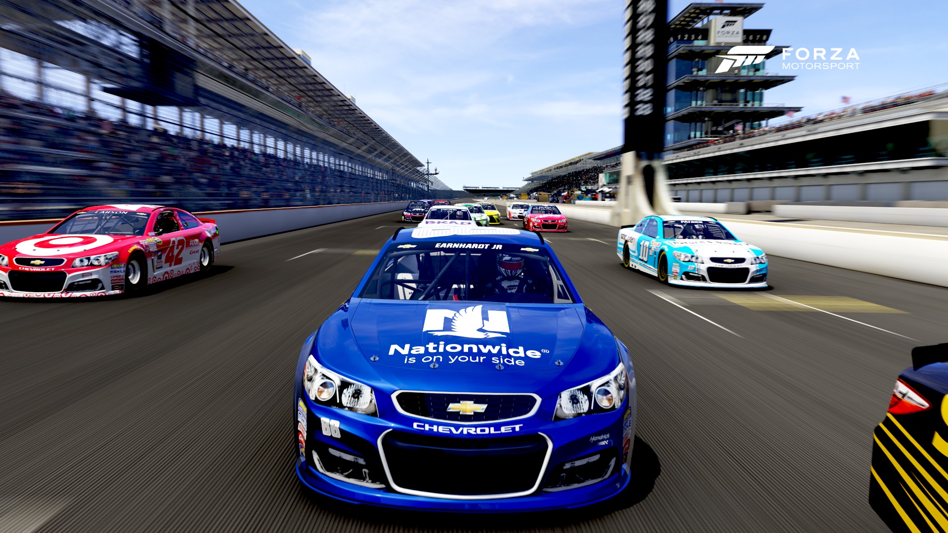 Forza Motorsport 6's NASCAR Expansion is Captain America with cars