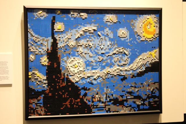 Famous painting 1629 printed on 2x3 Lego® brick - Medium Nougat