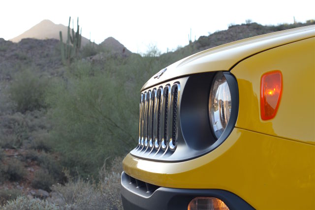 The Renegade Sport retains some traditional Jeep styling cues. 