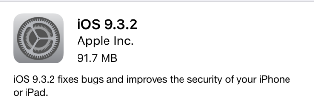 iOS 9.3.2 is here, fixes iPhone SE Bluetooth problems and other bugs ...