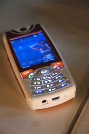 SavaJe phone in 2006.