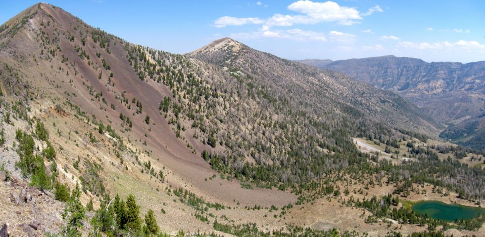The Jarbidge Mountains of Nevada, where the Chretiens got stranded.