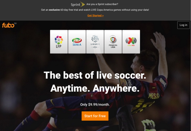 FuboTV temporarily won't count against Sprint data caps under a new promotion.