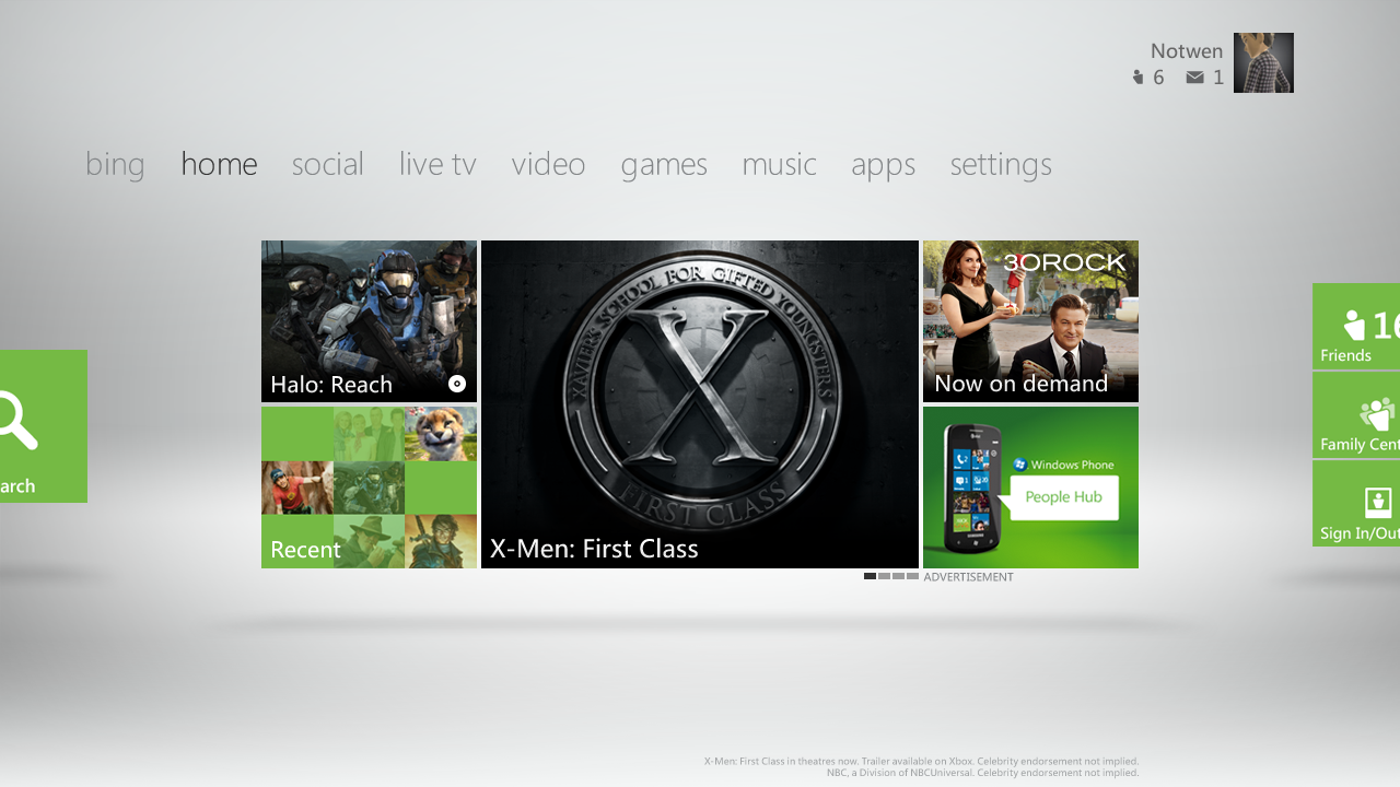 xbox 360 web browser apps