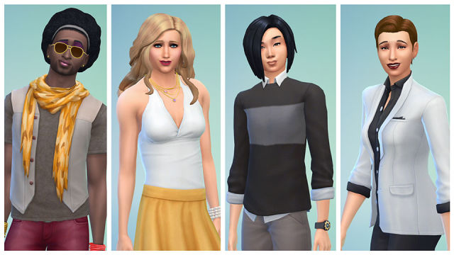 Heels on male Sims? Short hair and suits on females? Maxis says you can finally go to fashion town on your virtual denizens.